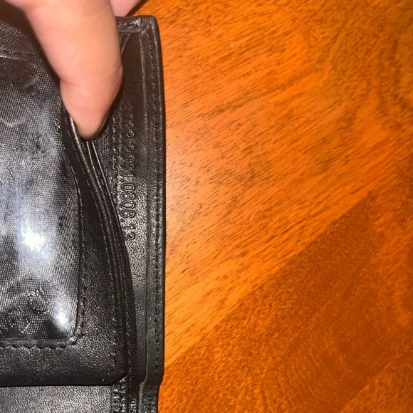 Vintage Canvas Gucci trifold wallet